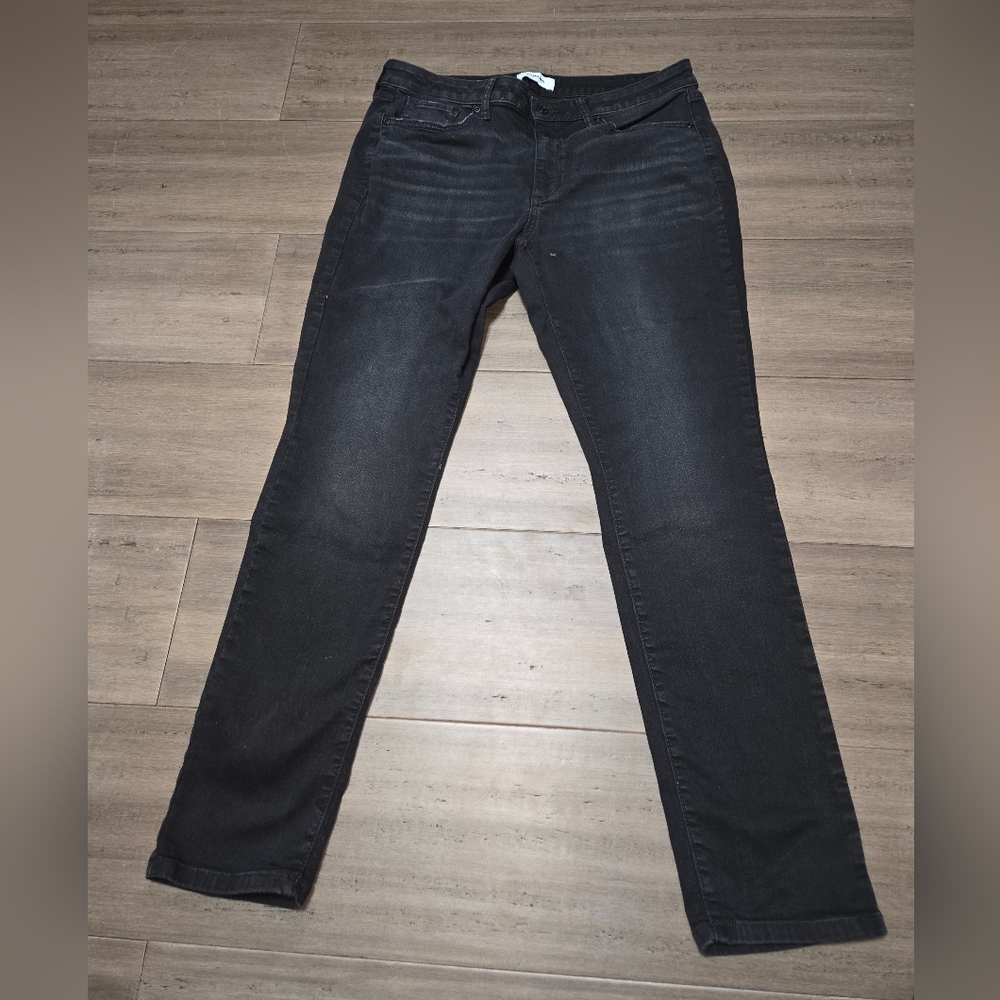 Elegant Dark Gray Women's Skinny Jeans